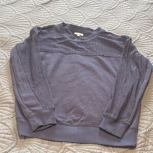 Maurices Women's Crewneck Sweater in Slate Blue